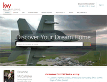 Tablet Screenshot of navylemoorerealestate.com